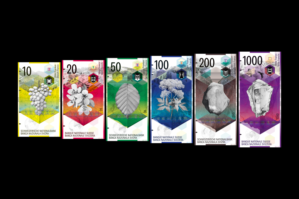 Neue Banknotenserie Schweizerische Nationalbank