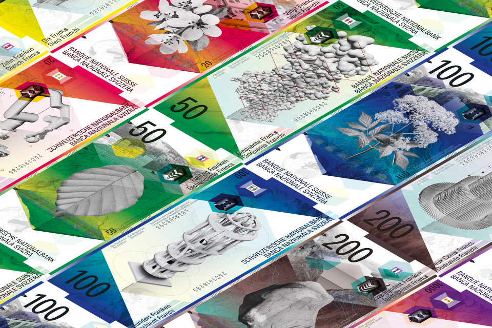 Neue Banknotenserie Schweizerische Nationalbank